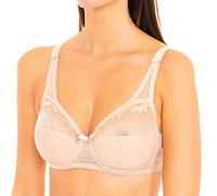 Sujetador envolvente micro Cruzado Mágico Féminin Mujer Talla 100C. Color Beige