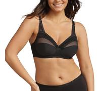 Playtex Classic Micro Support Underwire Bra X1, Bra, Mujer, Negro (Black), 110E