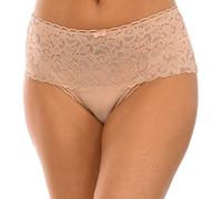 Playtex Culotte Midi Mujer Corazón Cruzado Femenino Reciclado Suave y Cómodo x1