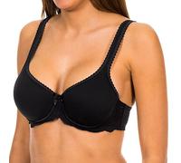 Playtex Flower elegance Spacer, Sujetador Mujer Mujer, Negro (Black), 90C