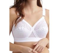 Playtex Garganta Sin Armaduras Corazón Cruzado Blanco