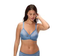 Playtex Ideal Posture Non-Wire Bra X1, Bra, Mujer, Azul (Blue), 100B