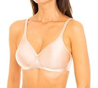 Playtex Micro Support Satin Wire-free Bra X1, Bra, Mujer, Beige (Beige), 100D
