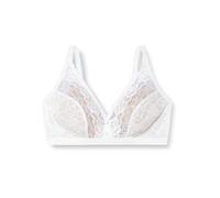 Playtex New Flower Elegance Non Wire, Bra, Mujer, Blanco (White), 110B