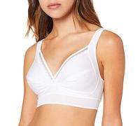 Playtex Nuevo Soutien-Gorge Sans Armature Feel Good Support Coton Sujetador sin Aros, Blanco (Blanc 000), para Mujer… (100F)