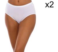 Playtex-Pack-2 Braguita Organic Bio Midi P0AZK para Mujer