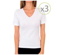 Playtex Pack 3 camisetas microthermal. default 38/S