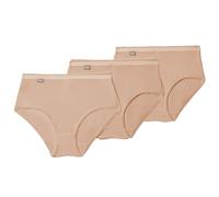 Playtex Pack of 3 Cotton Stretch Briefs, Brief, Mujer, Beige (Skin), 3XL