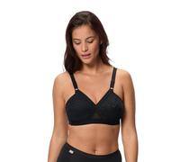 Playtex Bra Woman Cross Your Heart Non-Wire Bra x1, Negro (Black), 90C