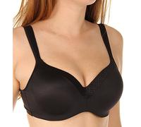 Playtex Secrets Coverage Underwire, Balconette T-Shirt Bra for Full Figures Sujetador, Opaco, Negro, 42D para Mujer