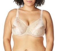 Playtex Secrets Signature Floral Underwire Bra 4422, Sujetador, Marrón, 105C