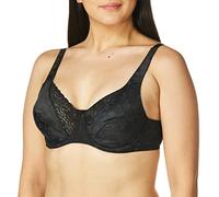 Playtex Secrets Signature Floral Underwire Bra 4422, Sujetador, Negro, 105E