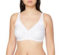 Playtex Sin Aro Cruzado Mágico Algodón para Mujer Blanco, 110D