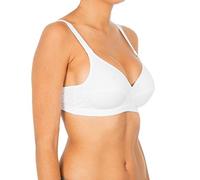Playtex Sin Aro Cruzado Mágico Microfibra para Mujer Blanco, 90C