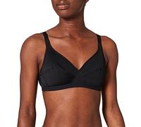 Playtex Sin Aro Cruzado Mágico Microfibra para Mujer Negro, 90B