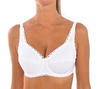 Playtex Sujetador Con Aros Cruzado Mágico, Sujetador con aros, Mujer, Blanco, 95E