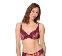 Playtex Sujetador con aros de microfibra reciclada Flower Elegance Micro Mujer x1, Multicolor, 85E