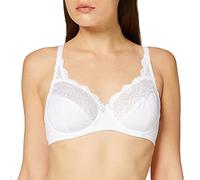 Playtex Sujetador Con aros Flower Elegance Micro Mujer x1, Blanco, 80D