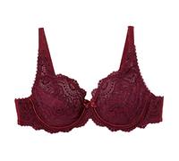 Playtex Sujetador Con Aros Flower Elegance, Sujetador con aros Mujer, Rojo (Plum Red), 110B