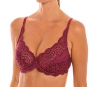 Playtex Sujetador Con Aros Flower Elegance, Sujetador con aros Mujer, Rojo (Plum Red), 110B