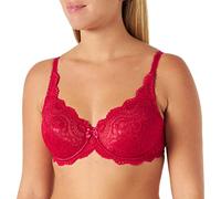 Playtex Sujetador Con Aros Flower Elegance, Sujetador con aros Mujer, Rojo Rubi, 90C