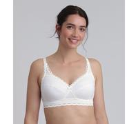 PLAYTEX Sujetador Cœur cruzado y femenino, algodón orgánico. Color Blanco
