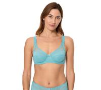 Playtex Sujetador de sujeción Con Aros y encaje Reciclado Mujer x1, Azul, 100D