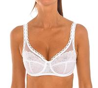 Playtex Sujetador de sujeción Con Aros y encaje Reciclado Mujer x1, Blanco, 85C