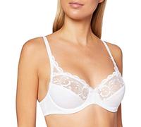 Playtex Sujetador de microfibra con aros Essential Elegance Embroidery Mujer x1, Blanco, 85E