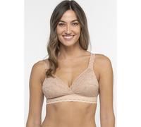 Playtex Classic Lace Support Recycled Soft Cup Bra X1, Bra, Mujer, Beige (Skin), 110C
