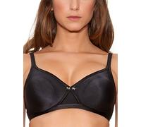 Playtex Sujetador Sin Aros Cruzado Magico Satiny Microfibe E Negro 105B