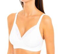 Playtex Sujetador sin aros Feel Good Support de microfibra para mujer x1, Blanco, 90E