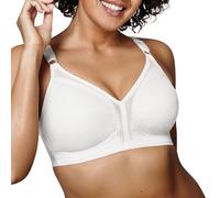PLAYTEX Sujetador sin aros para mujer con soporte sensacional de 18 horas, talla US0020, blanco, talla 34D (EE. UU.)