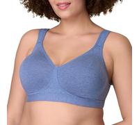 Playtex Sujetadores inalámbricos para Mujer, Talla Grande de 18 Horas Disponibles, Ultimate Lift, absorben la Humedad, 474c, Mezclilla clásica Jaspeada, 95C