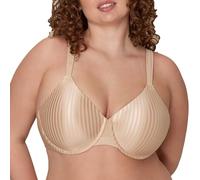 Playtex Women's Secrets Perfectly Smooth Underwire Bra,Nude Stripe,40DD