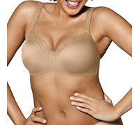 Playtex Women's Secrets Shapes & Supports Balconette Full Figure, Sujetador, Beige (Nude), 115C