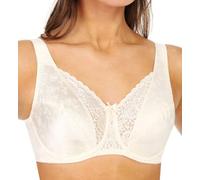 Playtex Women's Secrets Signature Floral Underwire Bra, Natural Beige, 40DD
