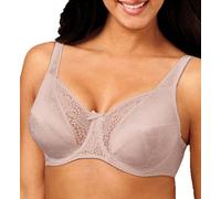 Playtex Women's Secrets Signature Floral Underwire Bra, Sandshell,40DD