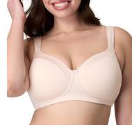 Playtex Women's Wireless Balconette Bra, Plus-Size Bras Available, Full Coverage, Moisture-Wicking, Supportive, 4751