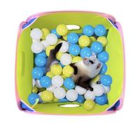 Playtime Indoor Cat Tunnel, Multi-Channel Outdoor Cat Tube Cave, Engaging Kitten Playground for Families, Lovers, and Adults, Cats Fun Activity, 13.39x13.39 Inches