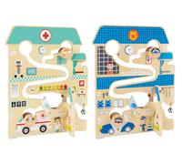PLAYTIVE Juego de laberinto, jugable por ambos lados.