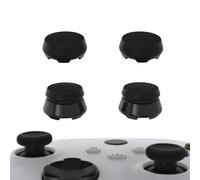 PlayVital 2 Alturas Tapas de Joystick para Xbox - Extensores de Pulgar para Xbox Core, Tapones de Thumbstick para Xbox One Mando, Antideslizante y Mejor Agarre (Thumbs Pro Armor-Negro)