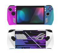 PlayVital 2 Kits de Calcomanía Protectora de Piel para ROG Ally - Accesorios Pegatinas Personalizadas, Adhesivo de Vinilo, Skin Decal para Consola de Juego Portátil (Ciberneón)