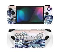 PlayVital 2 Kits de Calcomanía Protectora de Piel para ROG Ally - Accesorios Pegatinas Personalizadas, Adhesivo de Vinilo, Skin Decal para Consola de Juego Portátil (La Gran Ola)