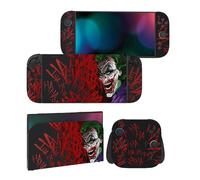 PlayVital 2 Sets de Fundas Adhesivas de Vinilo para Nintendo Switch 2 (2025), Pegatinas Personalizadas para Consola, Grips, Dock y Agarre, Protector Decorativo Completo (Clown Hahaha)