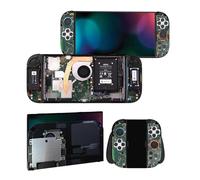 PlayVital 2 Sets de Fundas Adhesivas de Vinilo para Nintendo Switch 2 (2025), Pegatinas Personalizadas para Consola, Grips, Dock y Agarre, Protector Decorativo Completo (Demolición)