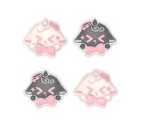 PlayVital 4 Piezas de Agarres para el Pulgar para Nintendo Switch 2 2025, Kawaii Tapas de Silicona para Joysticks de Joycon, Protector para Joystick, Accesorios para Switch 2 (Oveja Mimada)