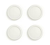 PlayVital Agarres para el Pulgar para Nintendo Switch Joycon Tapas de Joysticks Caps Thumb Grips de Silicona Joystick Tapas de Pulgar para Nintendo Switch OLED & Switch Lite joycons(Amarillo Antiguo)