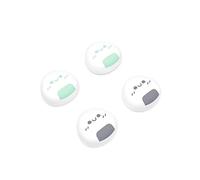 PlayVital Agarres para el Pulgar para Steam Deck LCD Silicona Tapas de Joystick para PS Portal Caps Thumb Grip Cubierta para Joystick Thumbsticks para Steam Deck OLED(Onigiri-Violeta&Seafoam Green)