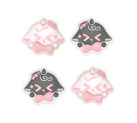 PlayVital Agarres para Pulgar para Nintendo Switch Joycon, Tapas de Joystick de Silicona, Thumb Grips para Switch/OLED/Lite, Protectores de Thumbstick (Oveja Mimada)